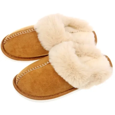 Тапочки женские домашние «IRIS», цвет капучино, р-р 42/43