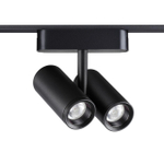 359108 SHINO NT23 186 черный Трековый светильник для низков. шинопровода IP20 LED 4000K 2*8W 48V 1360Лм SMAL