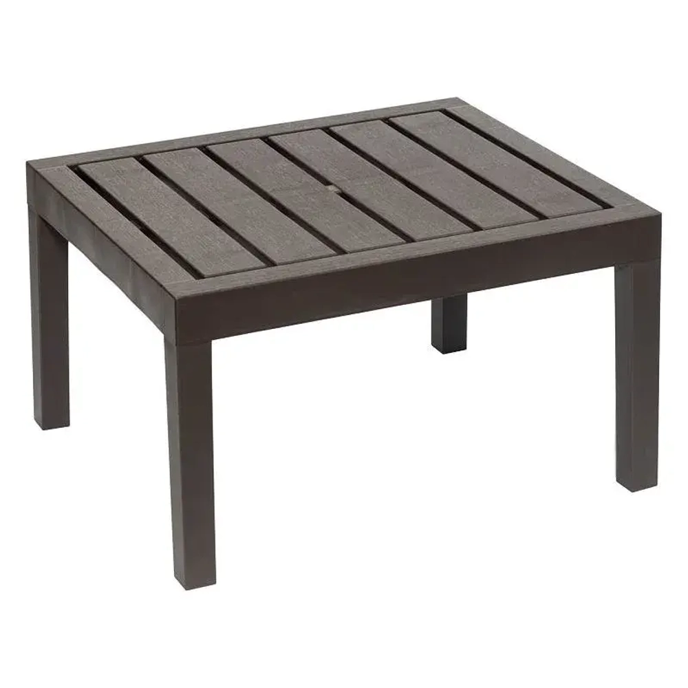 Стол РЕЙКИ коричневый ротанг