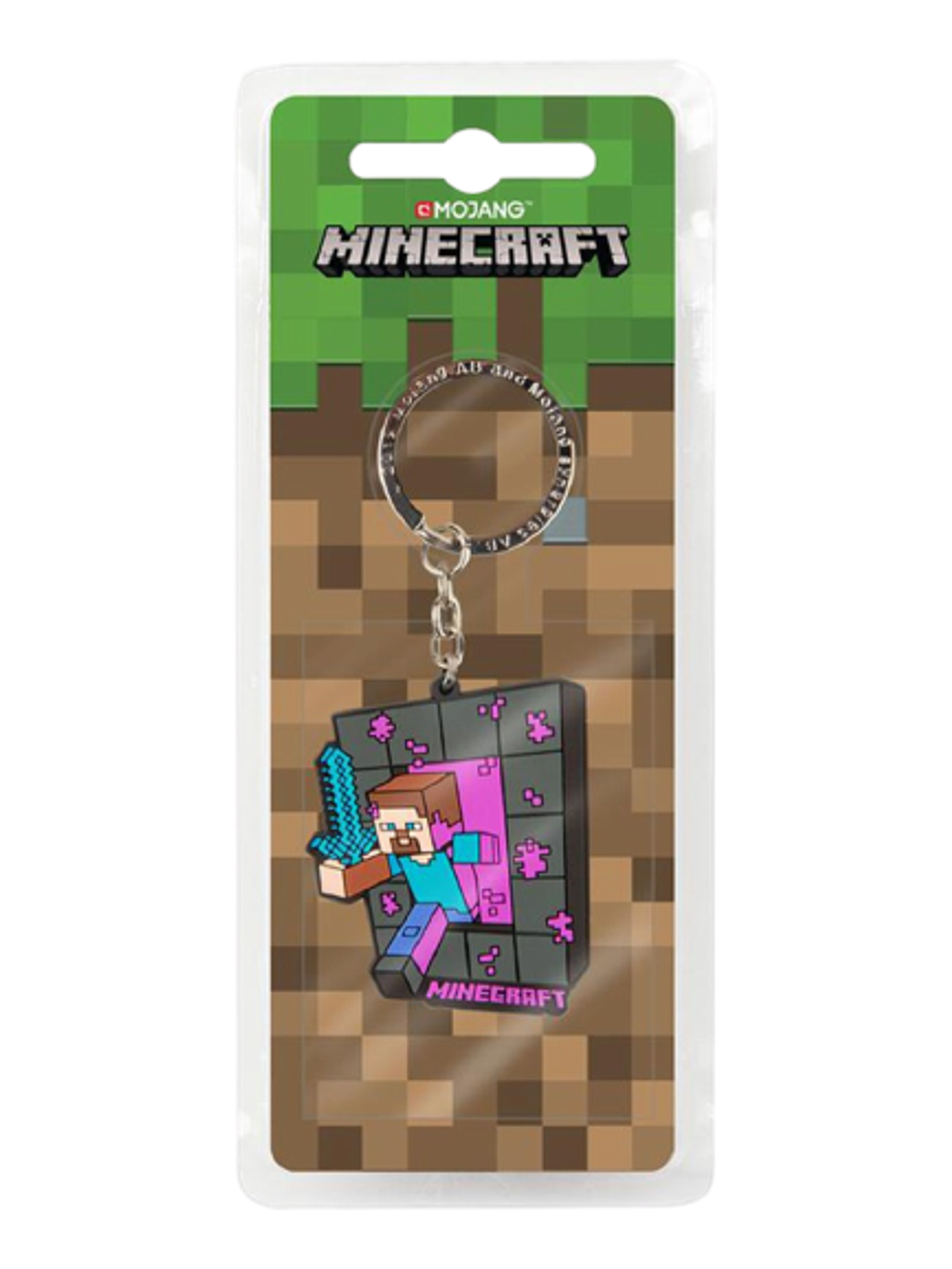 Брелок Minecraft Craftable Portal Steve