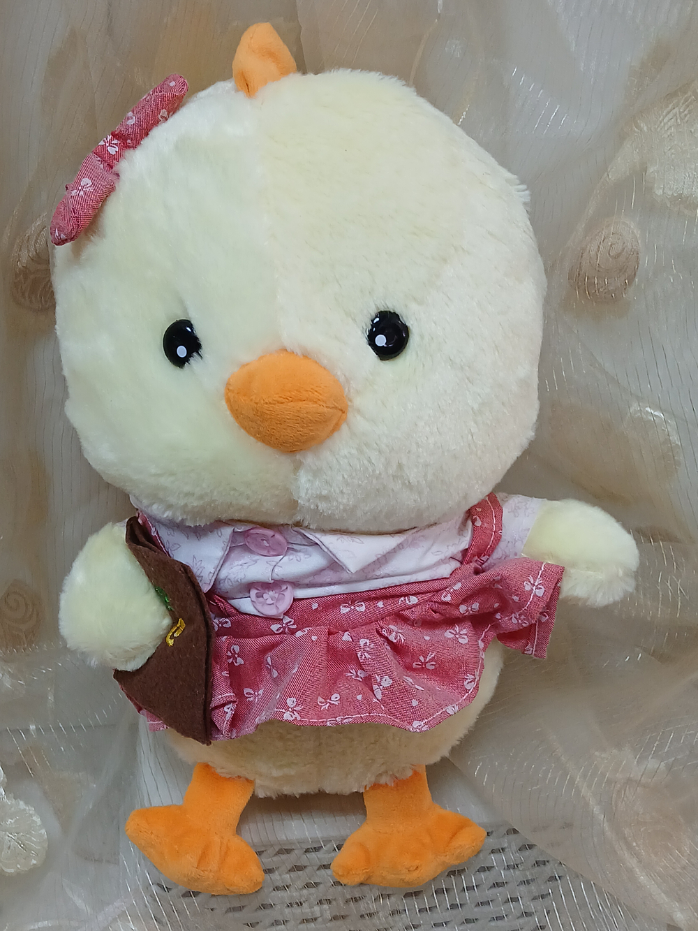 Цыплёнок в платье, 30 см