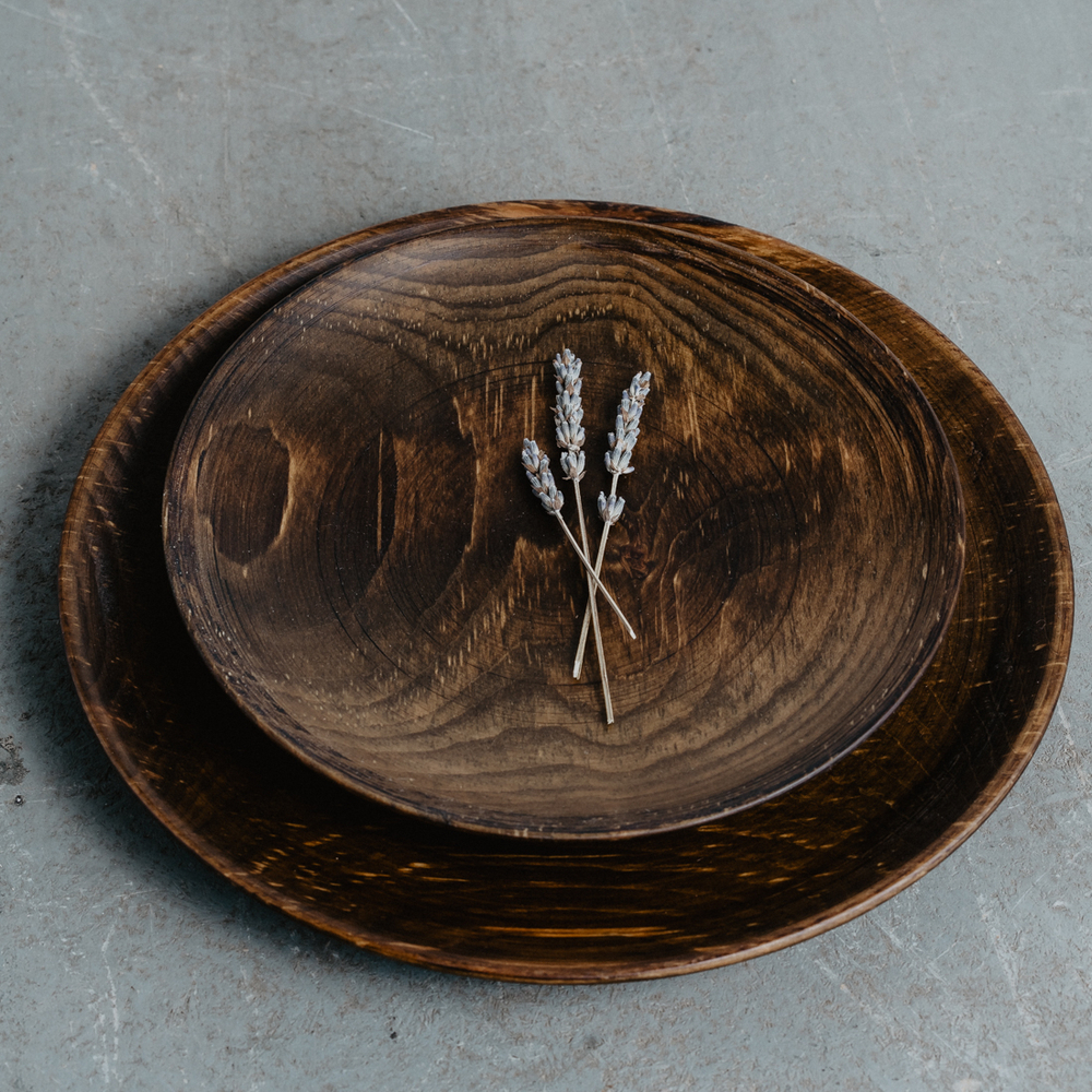 Набор деревянных тарелок Art of Siberia из древесины пихты TN42