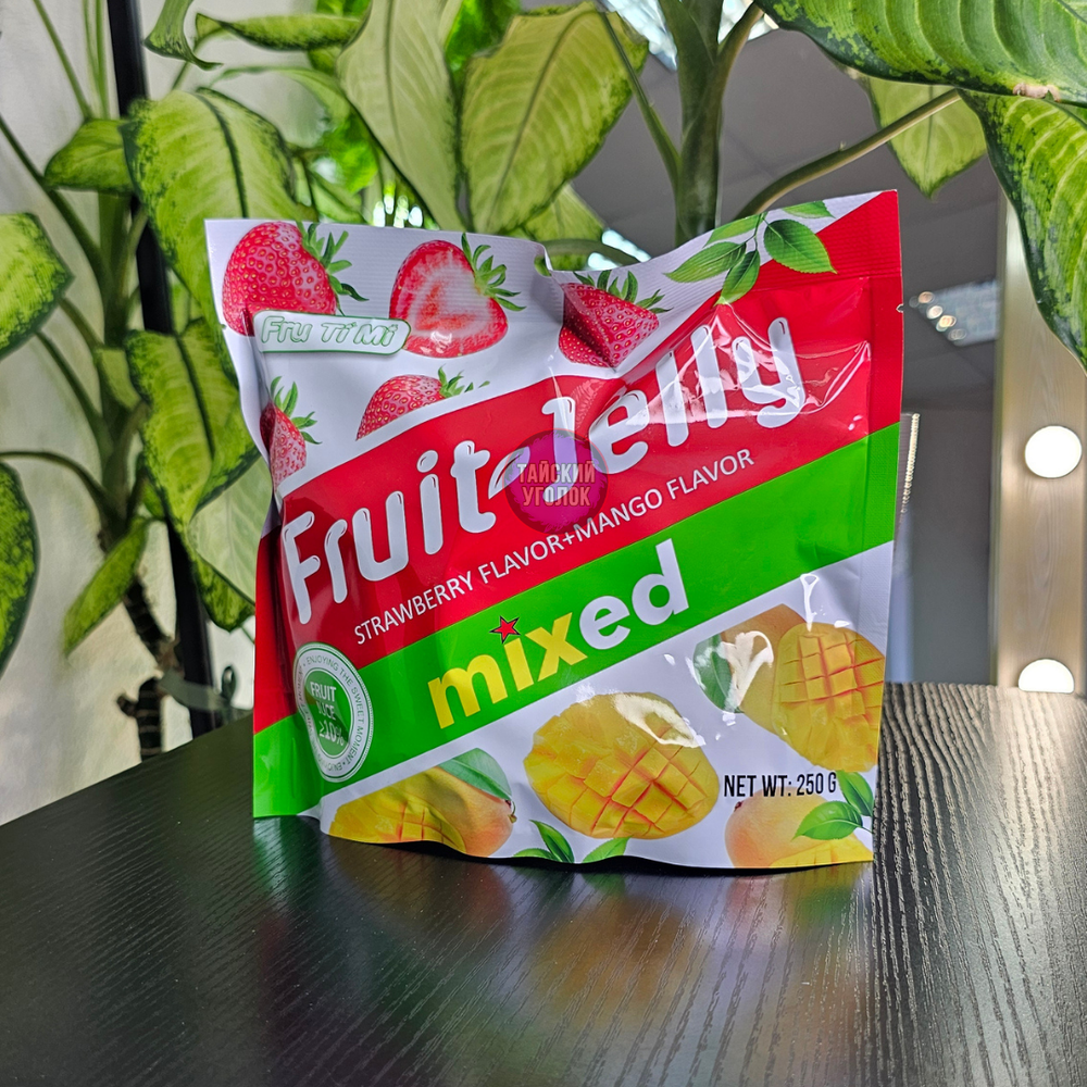 Конфеты желейный FRU TI MI Клубника манго 250 гр