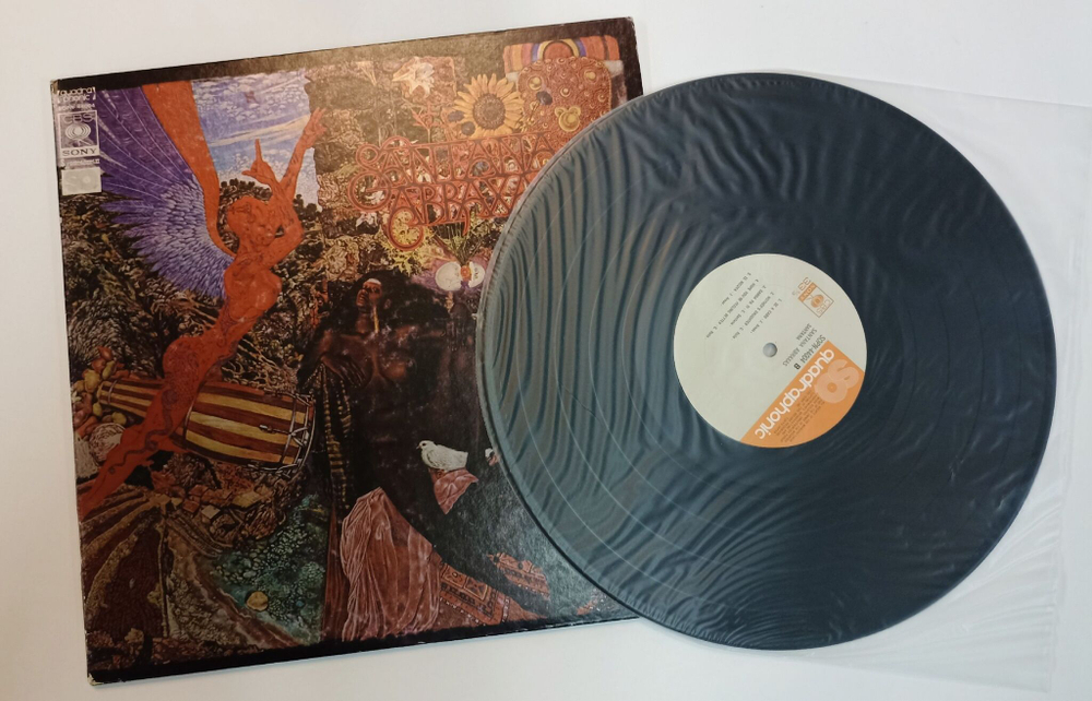 Винтажная виниловая пластинка LP Santana Abraxas (Japan 1974) (No Obi)