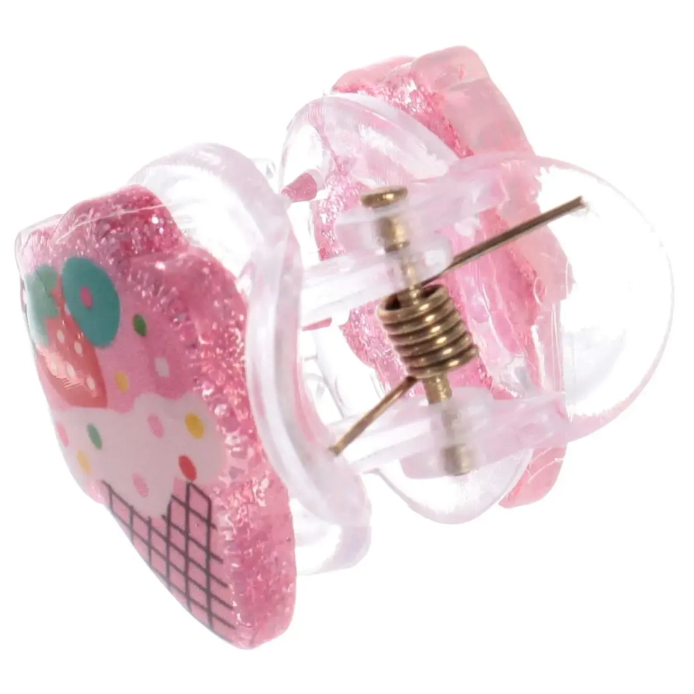 Заколки-краб для волос детские 2 шт «Malvina- Мороженое», 2,4*2,5 см