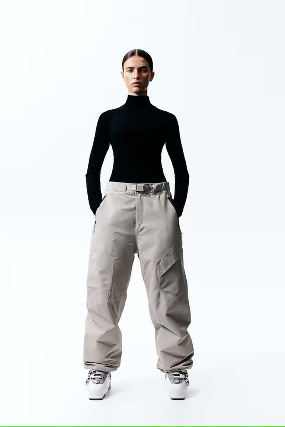 H&M Мягкие лыжные штаны StormMove™, светло-бежевый