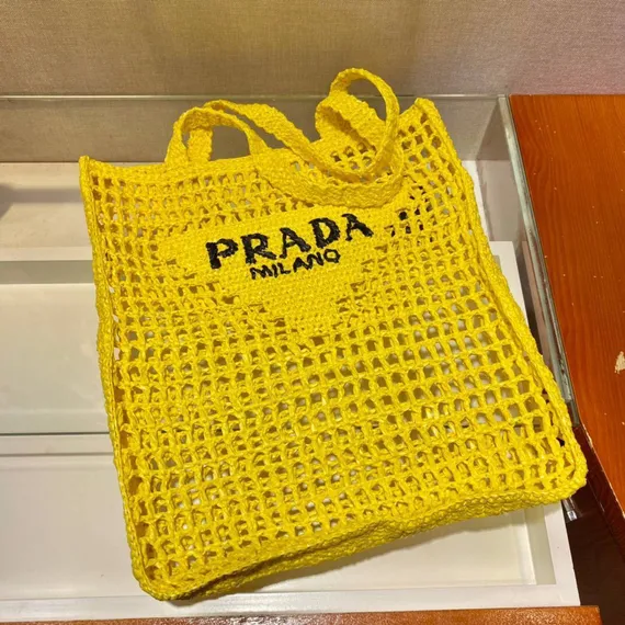 Женская сумка-тоут PRADA RAFFIA