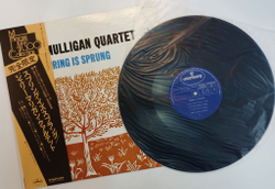 Винтажная виниловая пластинка LP Gerry Mulligan Quartet Spring Is Sprung (Japan 1974)