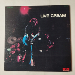 Винтажная виниловая пластинка LP Live Cream (Japan 1970) (No Obi)