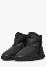 Сапоги жен. Voile Blanche LAND черный мех