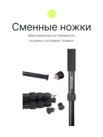 Штатив-монопод Raylab Pro 70 алюминиевый сплав (с головой)