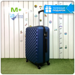 Средний чемодан L'Case Phatthaya, темно-синий