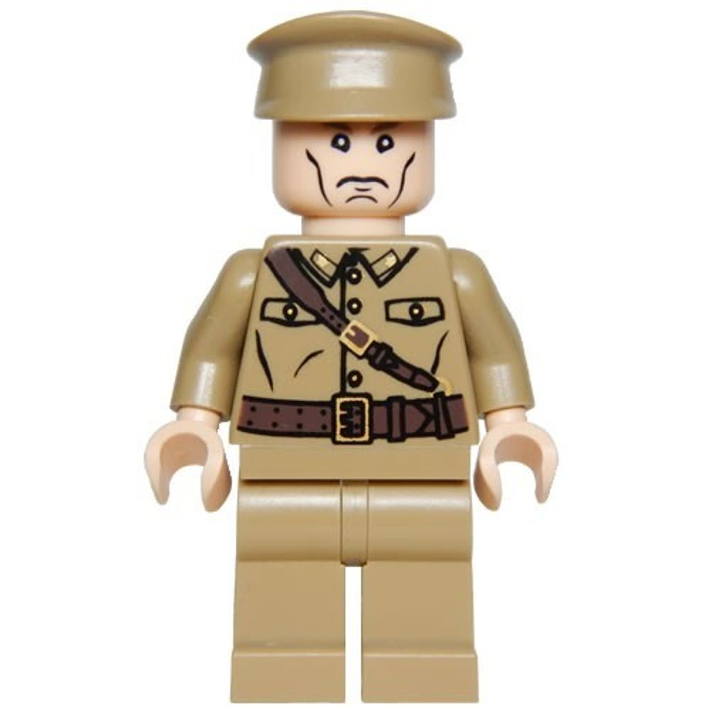 Минифигурка LEGO iaj018 Полковник Довченко (Без кепки)