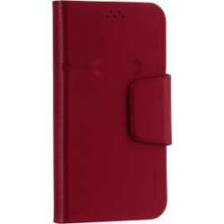Чехол-подставка универсальный Deppa Wallet Fold M для смартфонов (4.3&quot;-5.5&quot;) D-87008 Красный