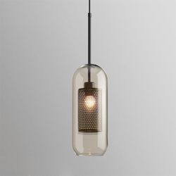 Подвесной светильник CATCH AMBER Pear L D30