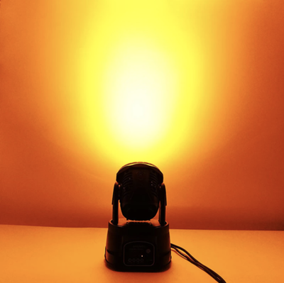 Вращающаяся мини-голова Led Wash 7*18w (RGBWA+UV)