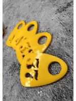 Номерки для гардероба прорезные