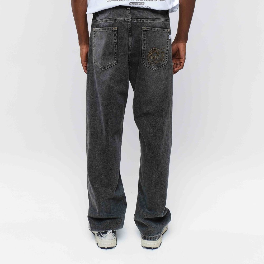 Джинсы Dissident Trademark серые