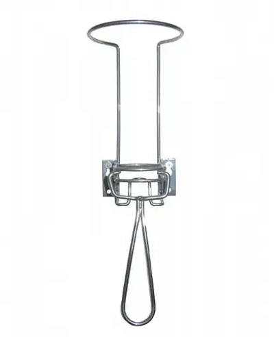 Дозатор локтевой для антисептиков и жидкого мыла А - 259K, 1 литр, специальное покрытие, круглый верх, проволочный, диспенсопак, А - 259 - К