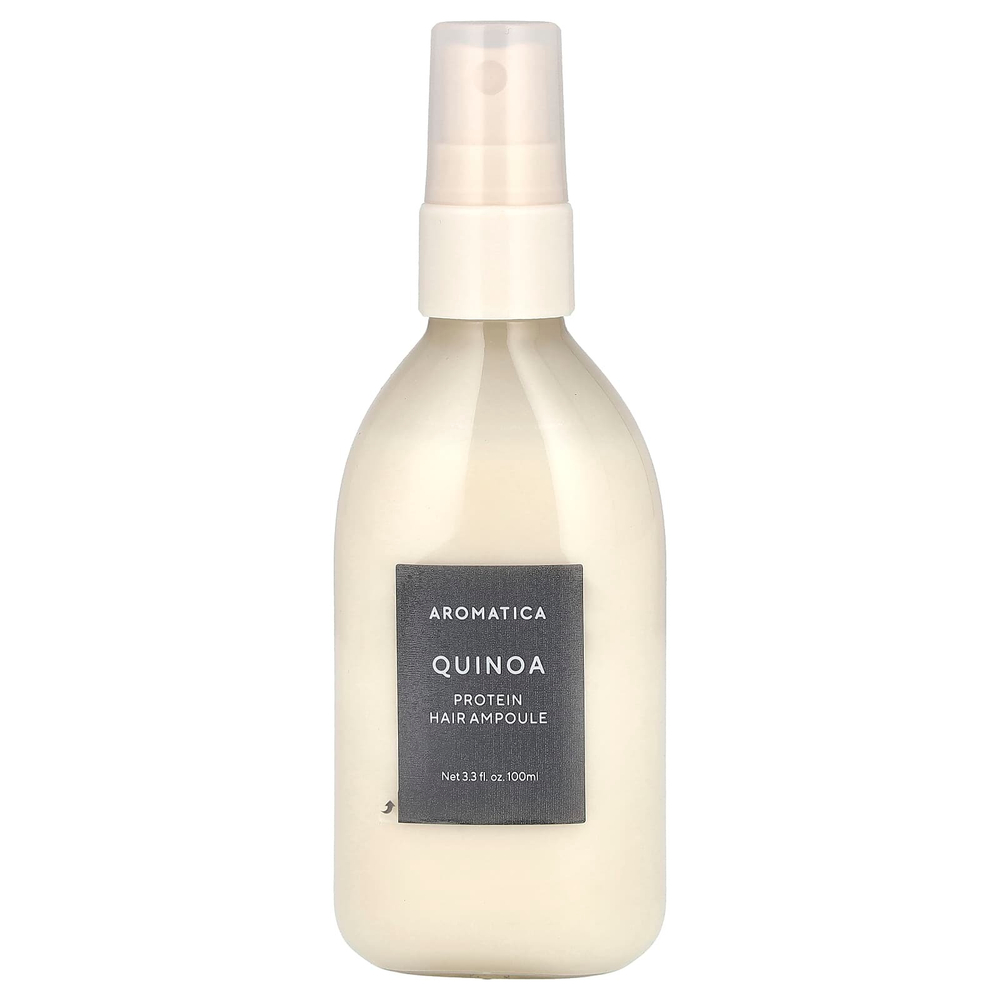 Aromatica, Ампула для волос с протеином из киноа, 100 мл (3,3 жидк. унц.)