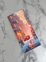 Открытка Евро «С Новым годом (новогодний двор)» E24