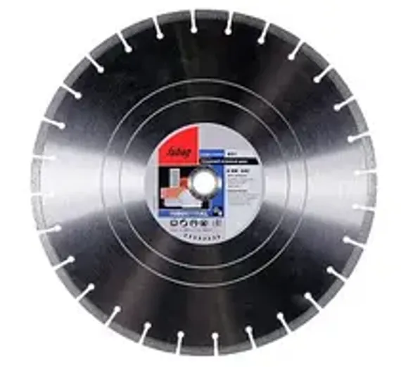 Алмазный отрезной диск по бетону и армированному бетону Fubag BS-I D350 мм / 25,4 мм