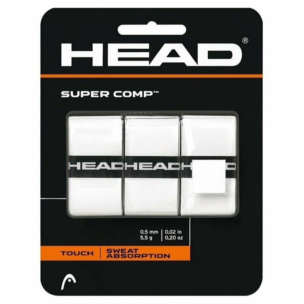 Аксессуары для тенниса Намотка овергрип HEAD  .