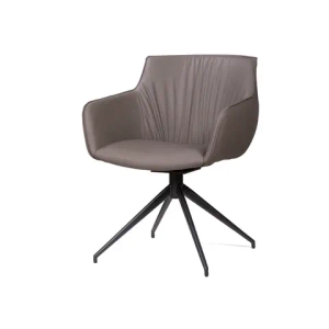 Полукресло Sofia, иск.кожа soft-touch, темно-серый