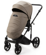 Детская коляска Adamex Zico Deluxe New 2 в 1 ZN-SA09 (ТЕМНО-БЕЖЕВАЯ КОЖА)