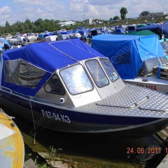 Алюминиевая моторная лодка RusBoat 45