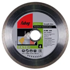 Алмазный отрезной диск по керамике Fubag Keramik Extra D200 мм / 30-25,4 мм