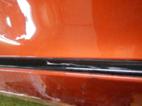 Бампер задний VW Polo sedan (2015-2020)