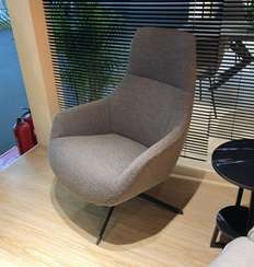 Крутящееся кресло Beta, серо-коричневое