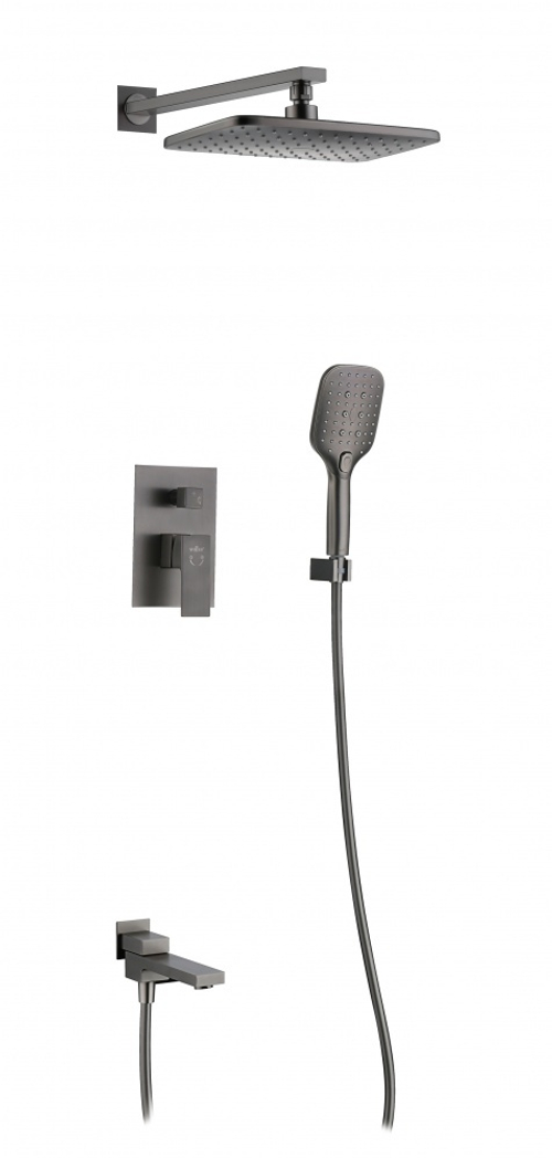 393563-G Встроенный смес для душа с 3-функ. (ГРАФИТ) ViEiR  (6/1шт)
