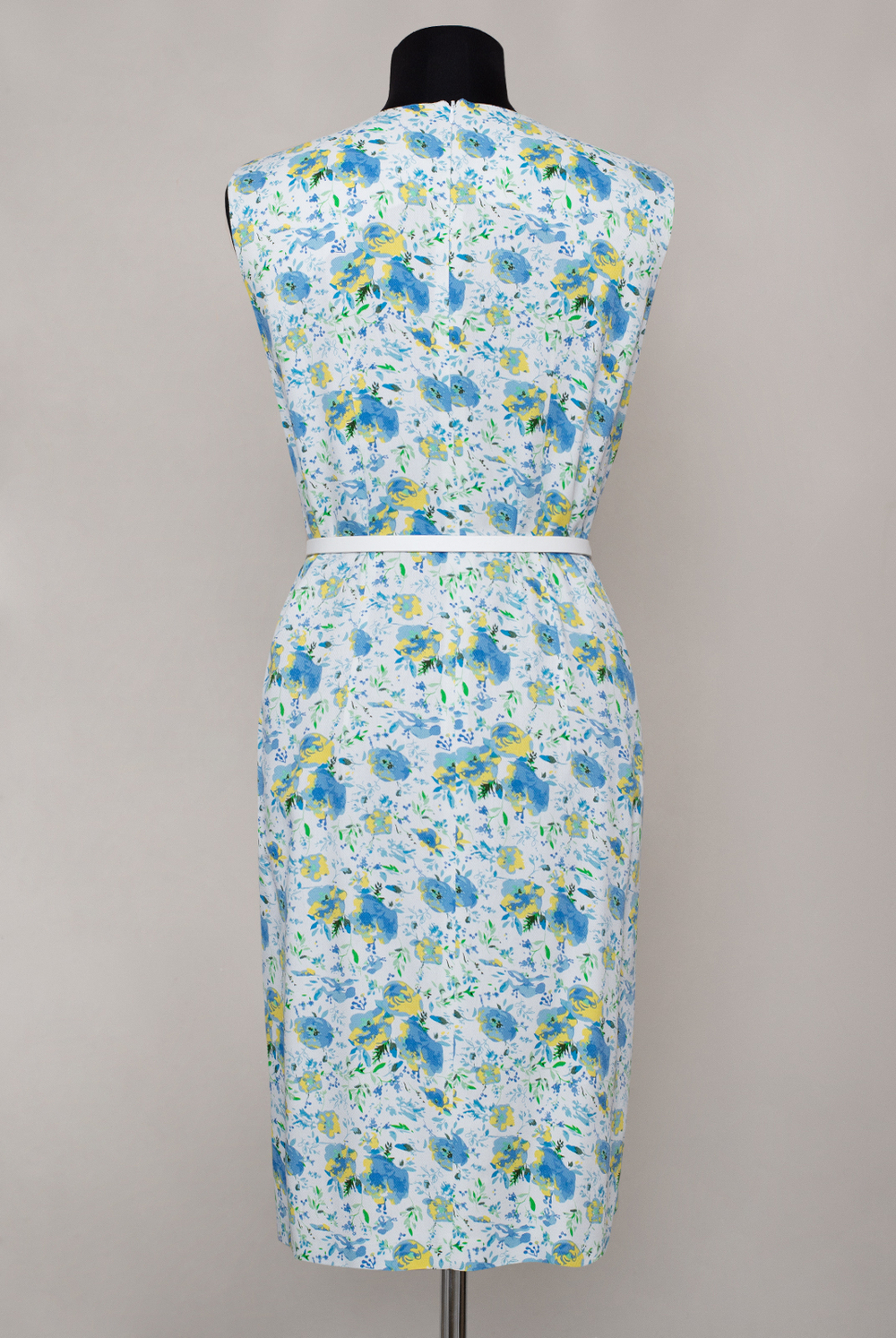 Летнее платье 900Л, голуб.цветок #40ГЦ05900Л