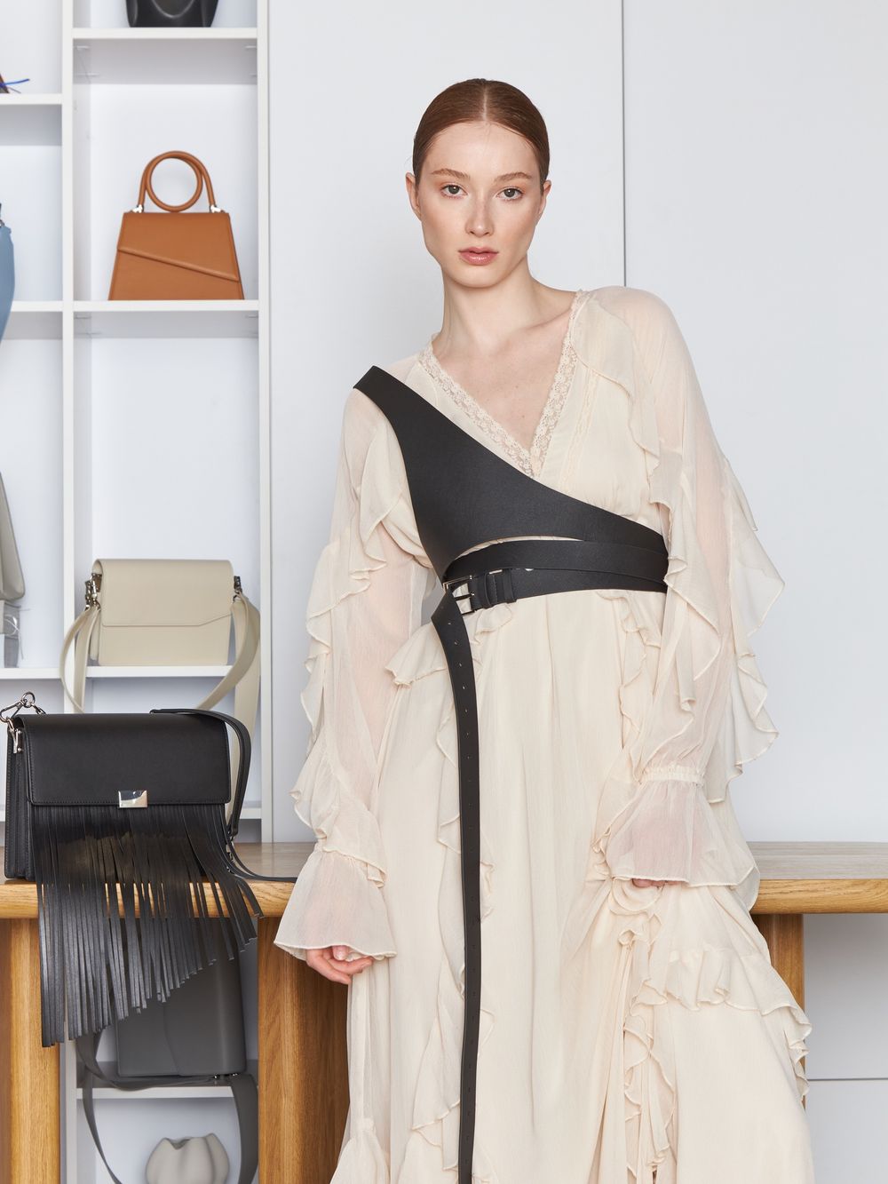 РЕМЕНЬ-ПОРТУПЕЯ BLACK