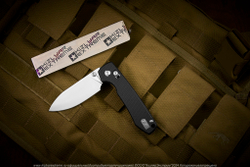 Нож Vosteed Raccoon CB сталь 14C28N Satin рукоять Black Micarta