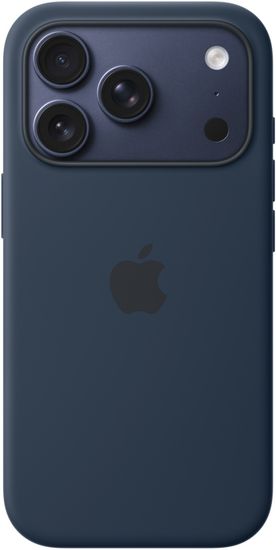 Чехол Apple для iPhone 17 Pro Silicone MagSafe, темно-синий