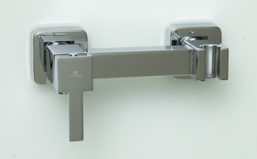 12201 Смеситель для гиг. душа КВАДРАТ  GANZER  (20/1шт)