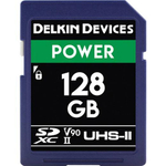 SD Delkin 128GB POWER UHS-II c адаптером