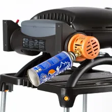 Портативный газовый гриль O-Grill 900MT bicolor black-silver + адаптер А