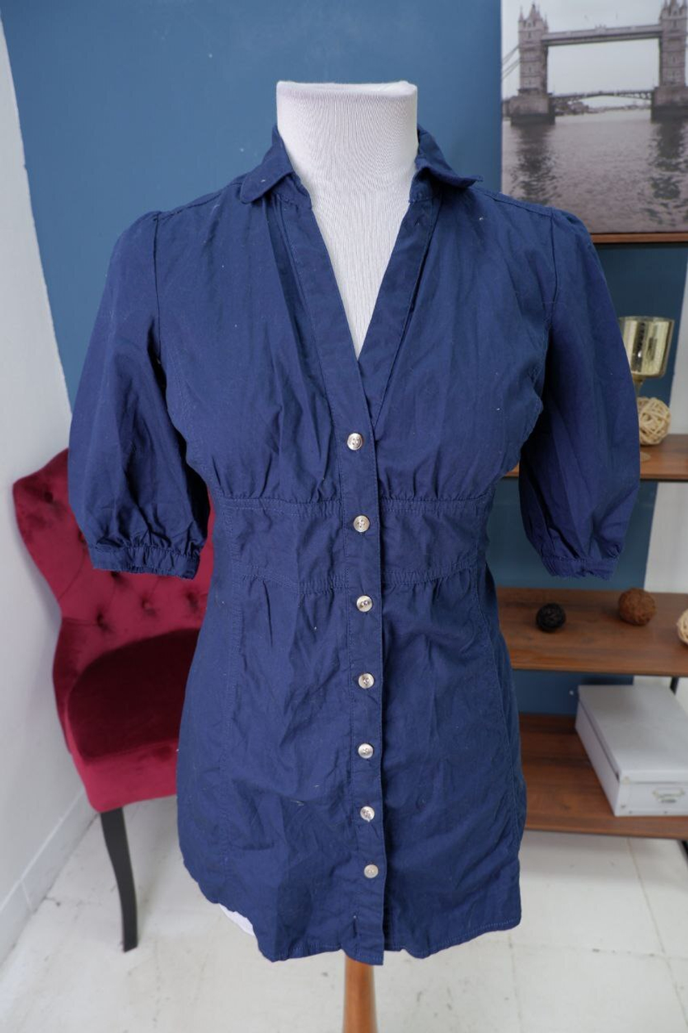 Рубашка Oodji из хлопка 42 размер