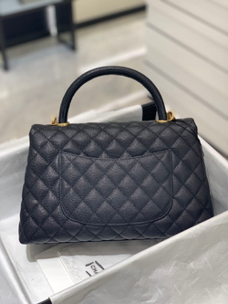 Chane1 Coco Handle Bag 28 cm