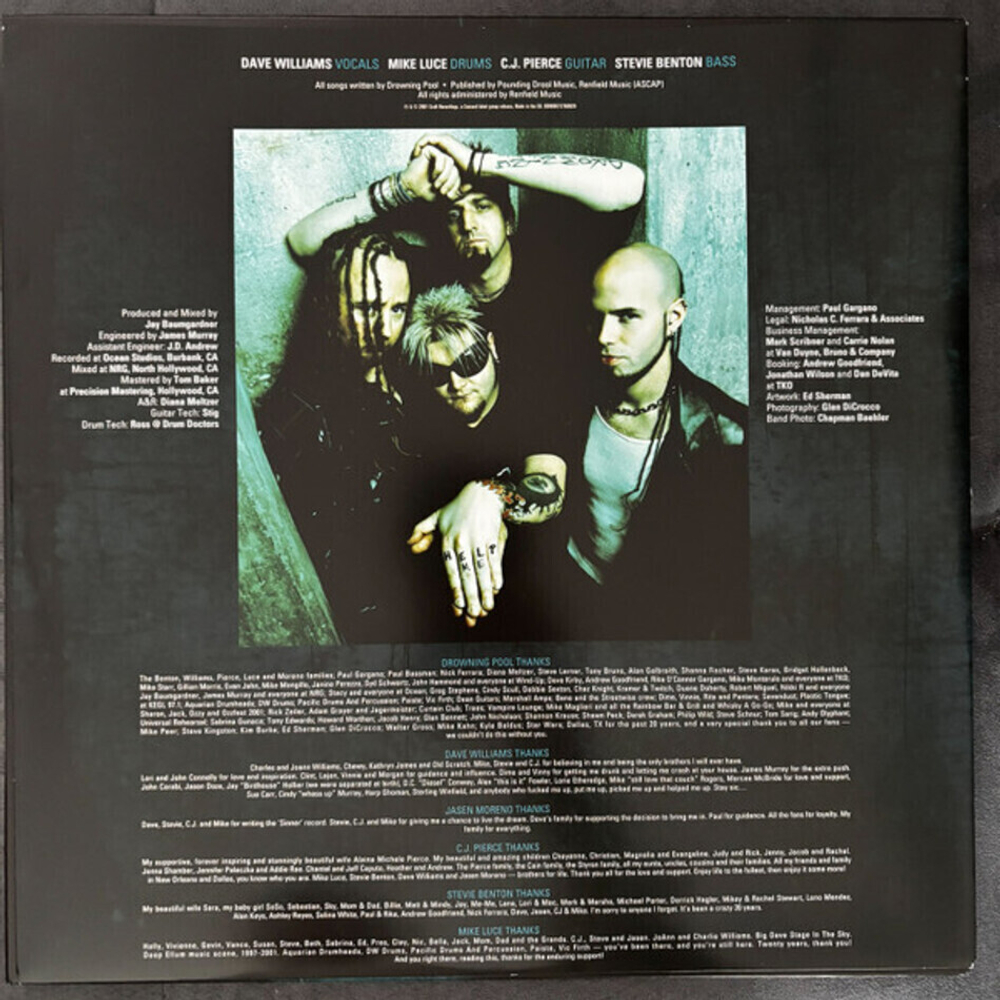 Drowning Pool / Sinner (Limited Edition)(Coloured Vinyl)(LP)
