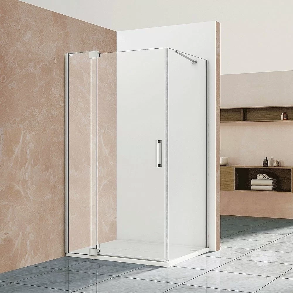 Душевой уголок Vincea Extra VSR-1E901080CL 80x100 стекло прозрачное/профиль хром