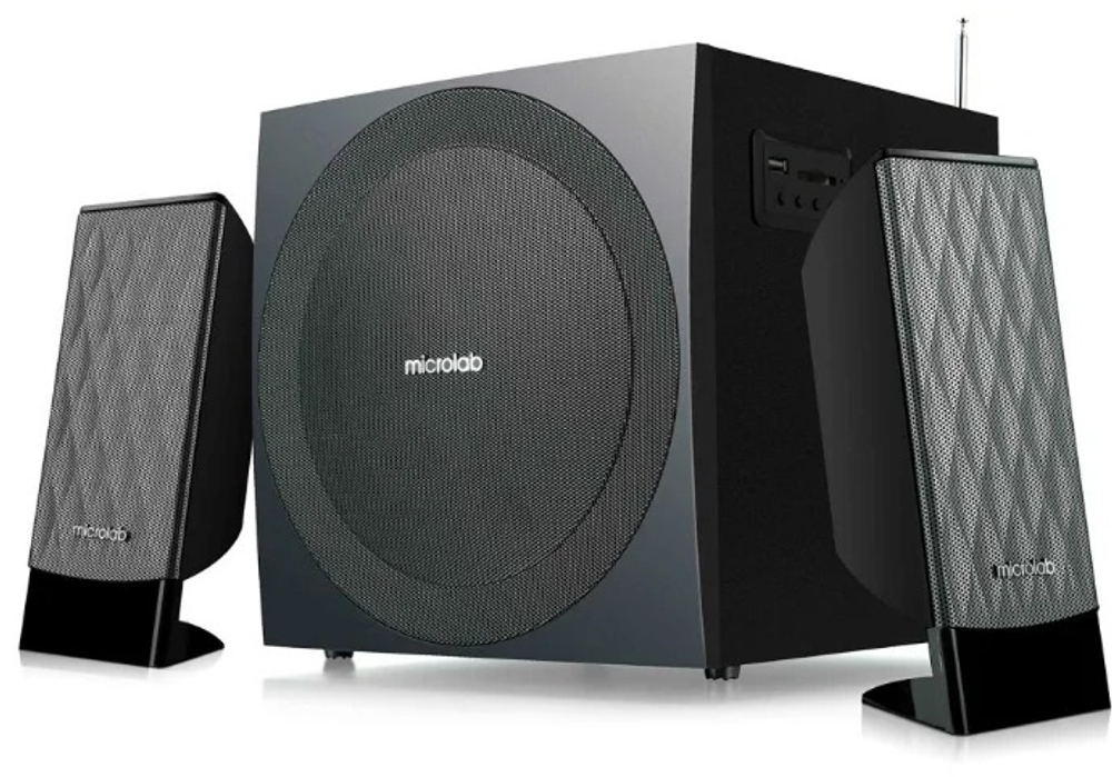 Компьютерные колонки Microlab M-300BT черный