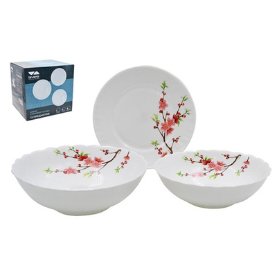 Столовый набор 13 предметов "Сакура" (47273)