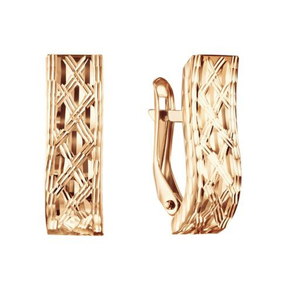 Серьги Солнечные грани