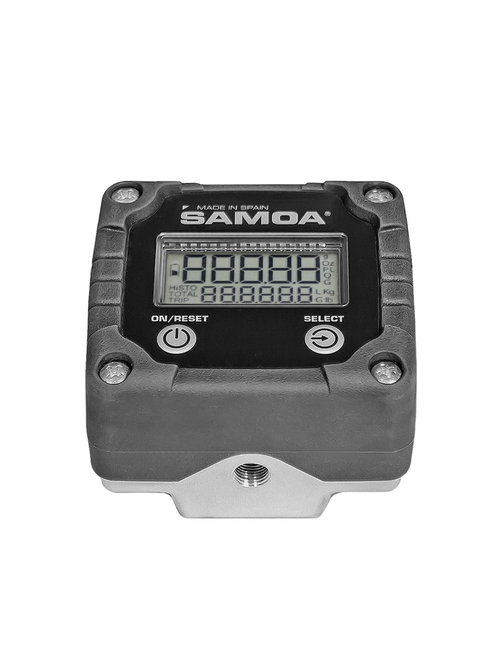 EGM700 - Электронный счетчик для смазки, 1/8" BSP (F), 0,1 - 2,5 кг/мин