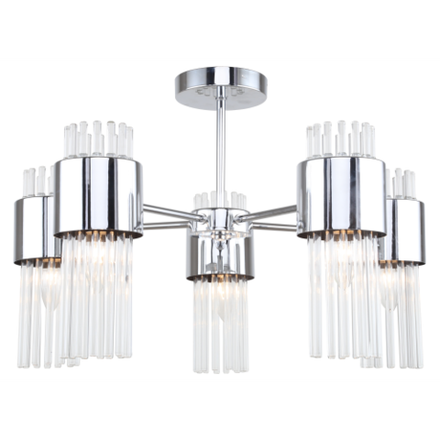 Люстра Rivoli   3148-305 5 х Е14 40 Вт модерн